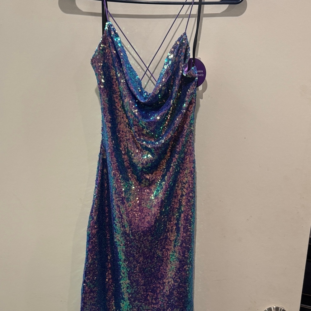 Windsor Lavender Sequin Dress